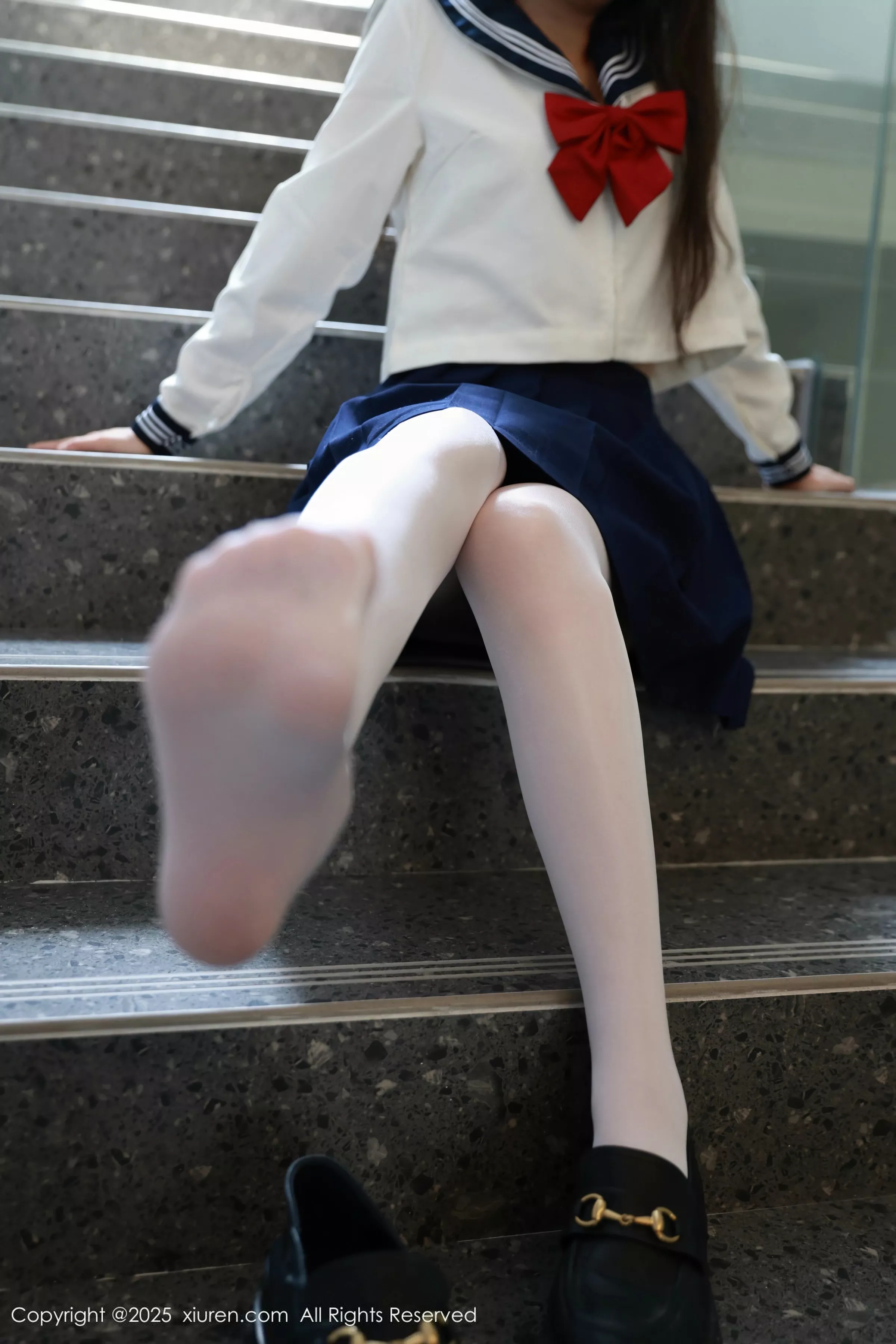 糯咪性感JK制服配超薄白丝袜秀曼妙身姿撩人绝美写真88P 6
