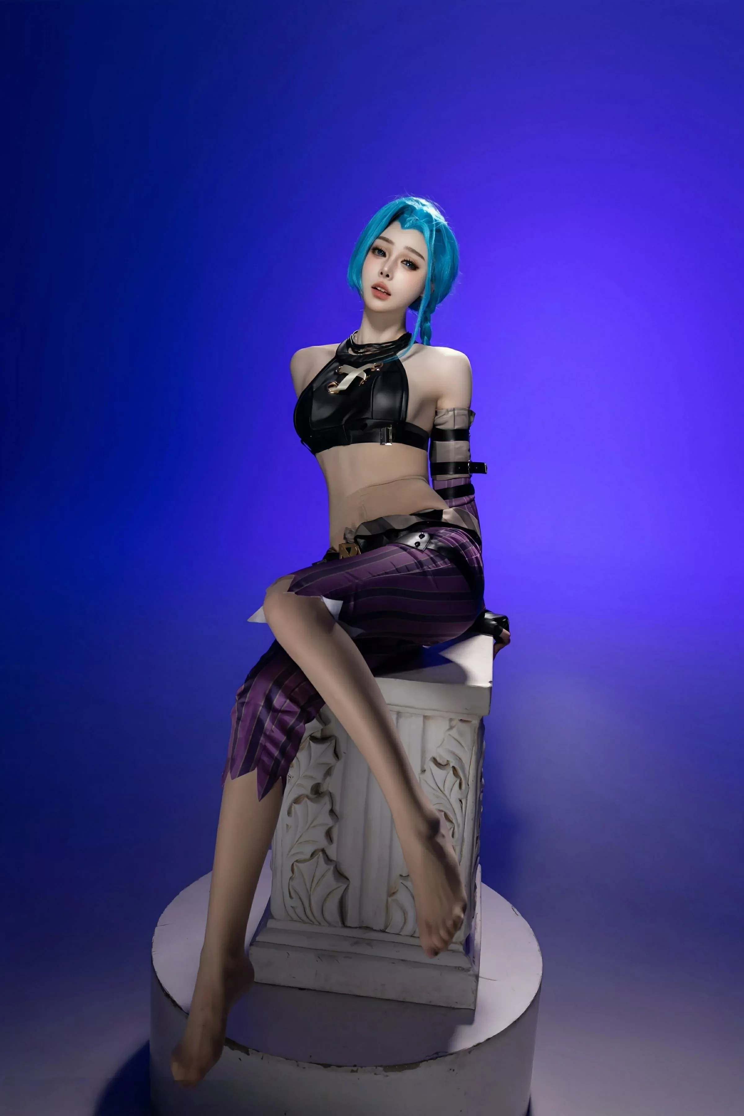 小逗逗性感Cosplay装扮配肉色丝袜秀曼妙身姿迷人绝美写真79P 6