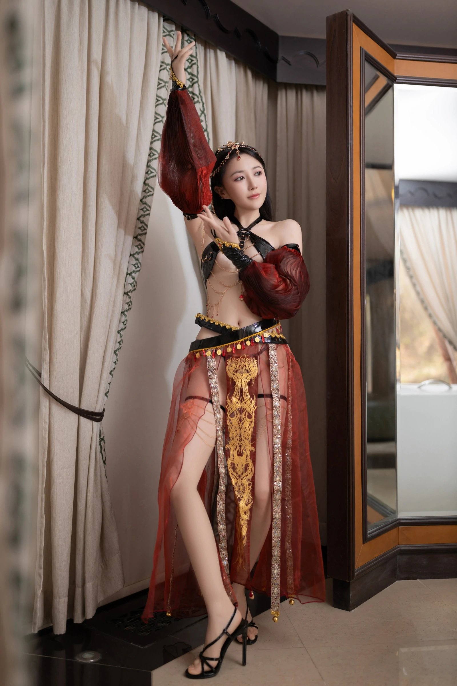 秀人付费 鱼子酱Fish 诱人私拍福利 舞娘117P 2