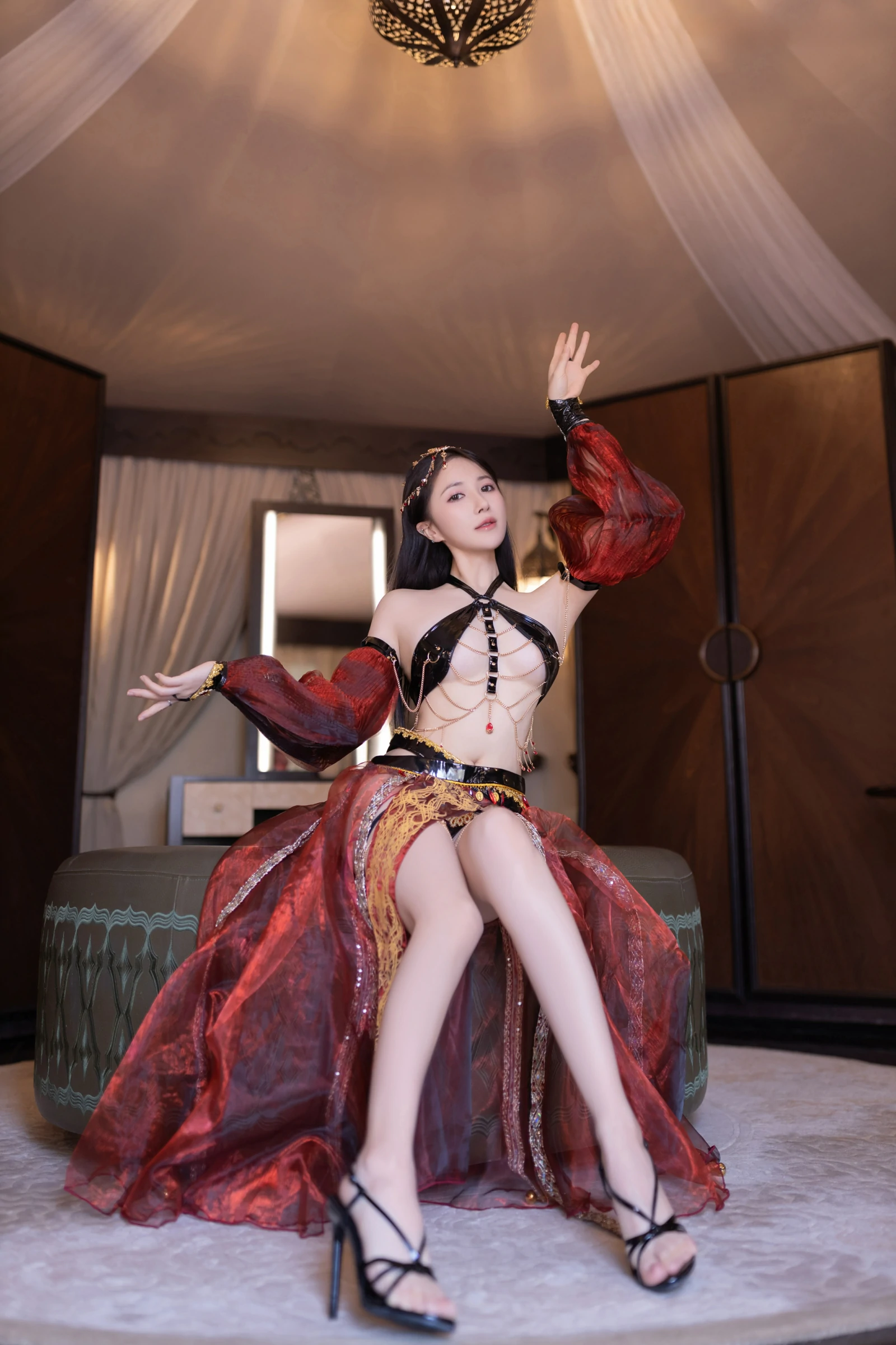 秀人付费 鱼子酱Fish 诱人私拍福利 舞娘117P 8