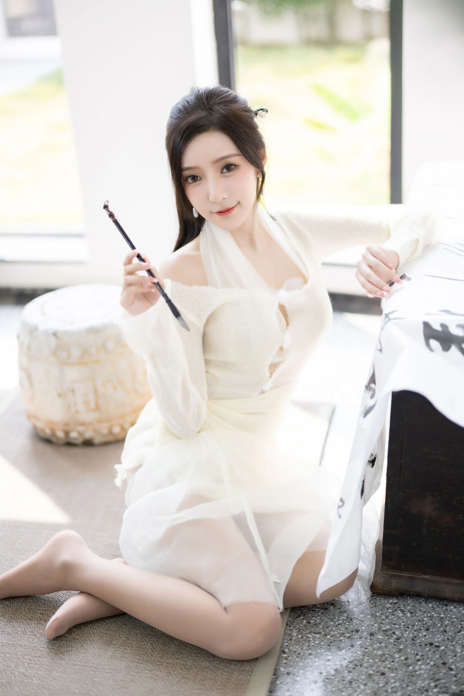 秀人付费 王馨瑶Yanni 诱人私拍福利 字画98P 4